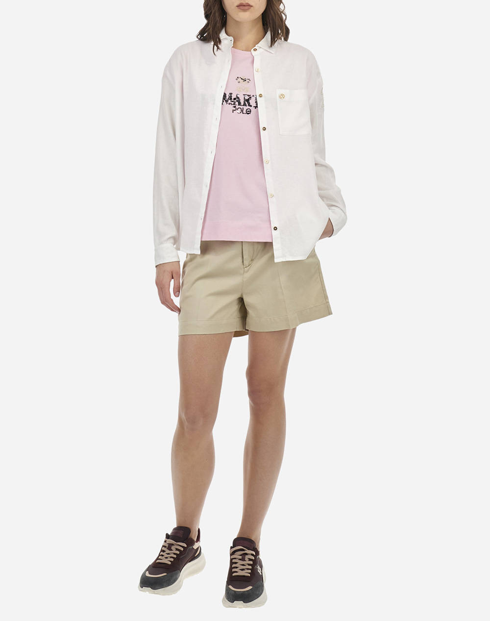 LA MARTINA CAMASA MM WOMAN SHIRT L/S VISCOSE LINEN