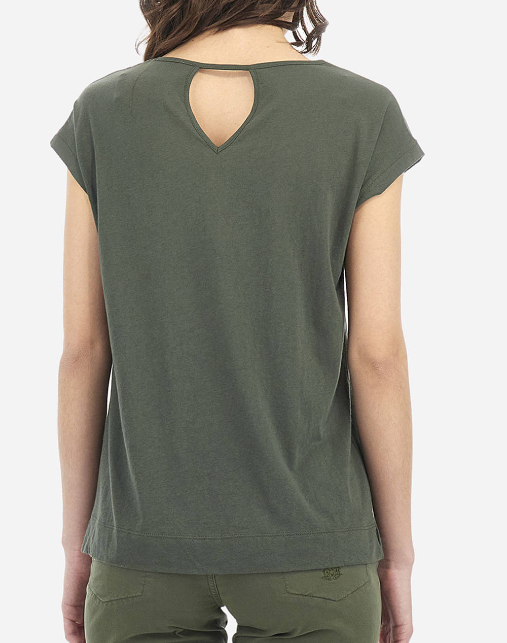 LA MARTINA BLUZA T-SHIRT KM WOMAN T-SHIRT S/S 40/1 COTTON