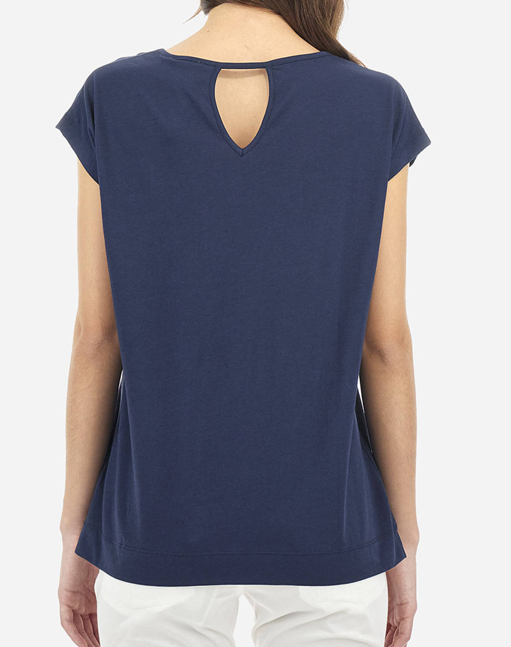 LA MARTINA BLUZA T-SHIRT KM WOMAN T-SHIRT S/S 40/1 COTTON