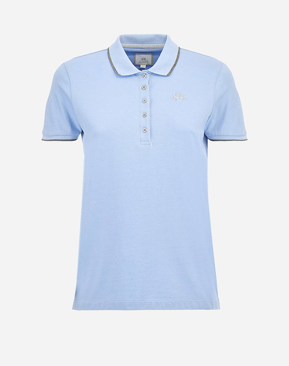 LA MARTINA BLUZA POLO KM WOMAN POLO S/S PIQUET STRETCH