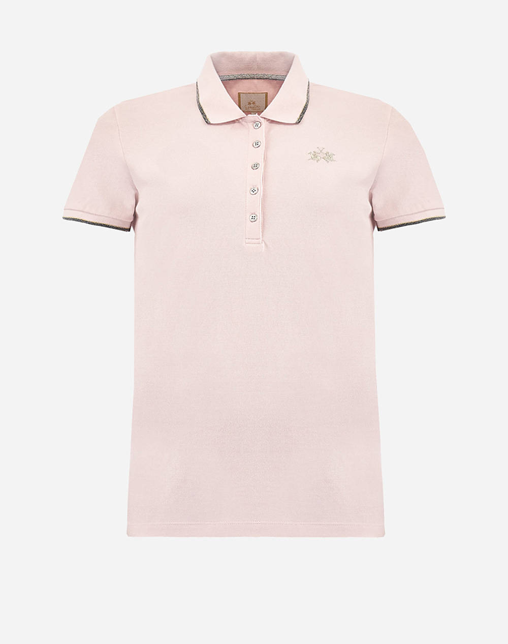 LA MARTINA BLUZA POLO KM WOMAN POLO S/S PIQUET STRETCH