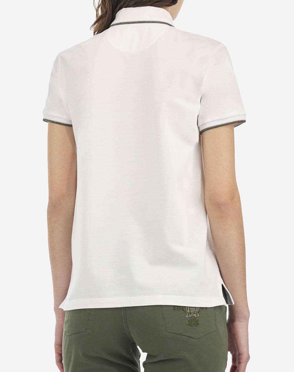LA MARTINA BLUZA POLO KM WOMAN POLO S/S PIQUET STRETCH