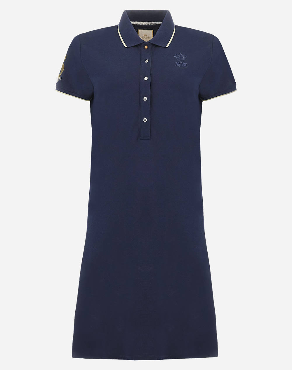 LA MARTINA ROCHIE WOMAN POLO DRESS S/S PIQUET ST