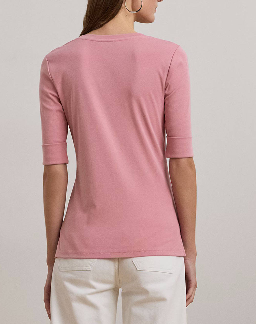LAUREN RALPH LAUREN V JUDY-ELBOW SLEEVE-KNIT