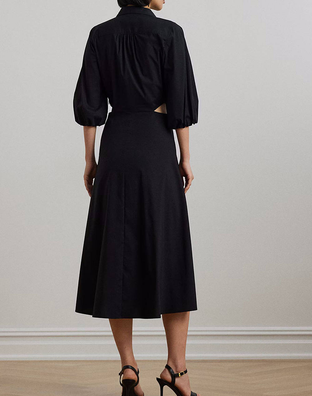 LAUREN RALPH LAUREN NALDA-LONG SLEEVE-DAY DRESS