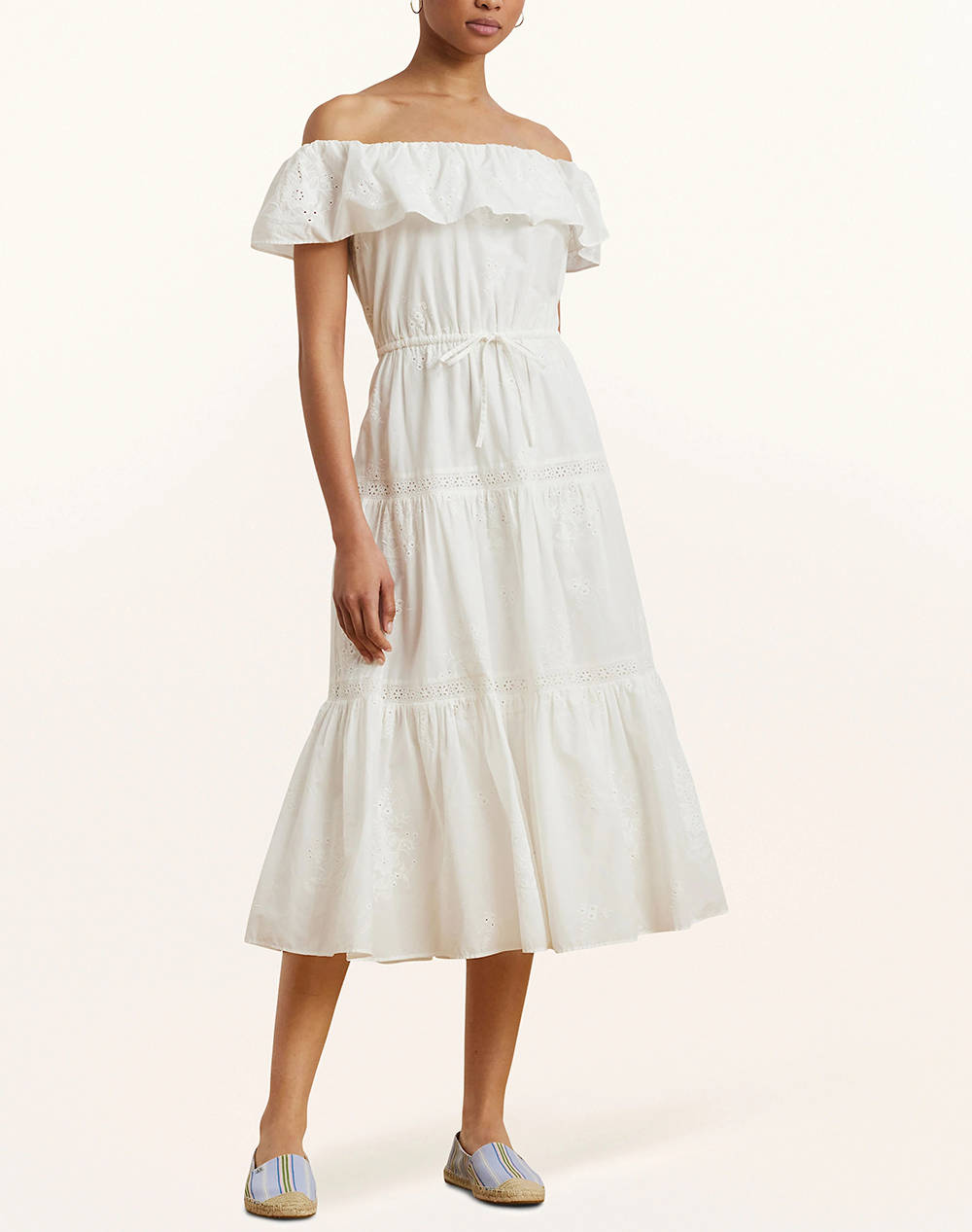 LAUREN RALPH LAUREN HAZFRELL-SHORT SLEEVE-DAY DRESS