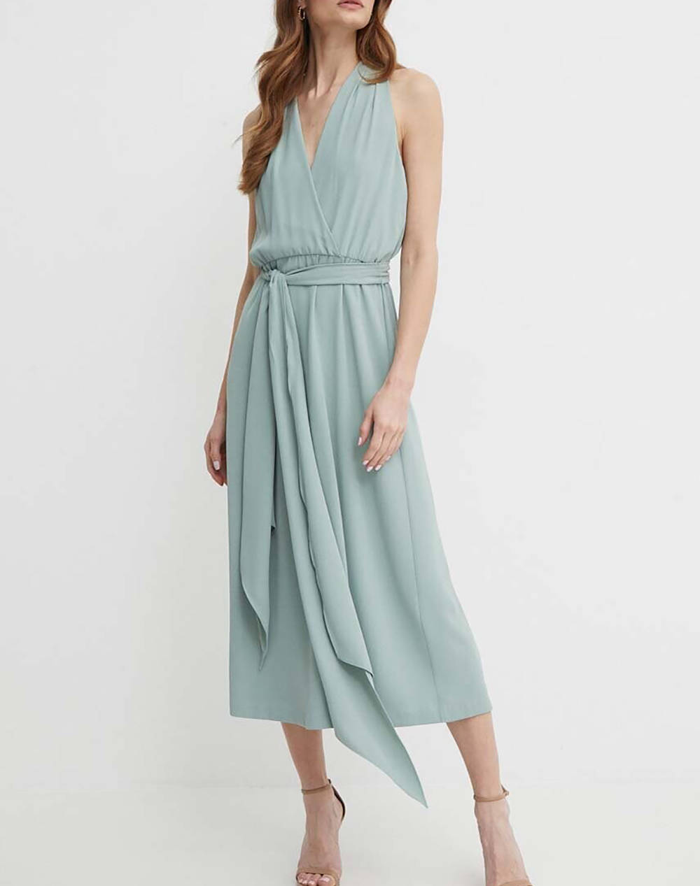 LAUREN RALPH LAUREN VARSHA-SLEEVELESS-COCKTAIL DRESS