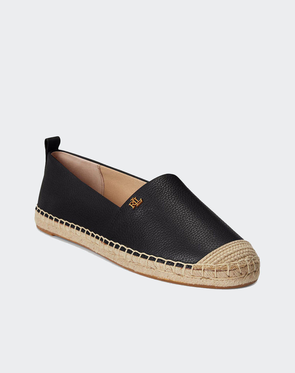 LAUREN RALPH LAUREN TUMBLED LEATHER-CAMERYN IV-ES-FLT