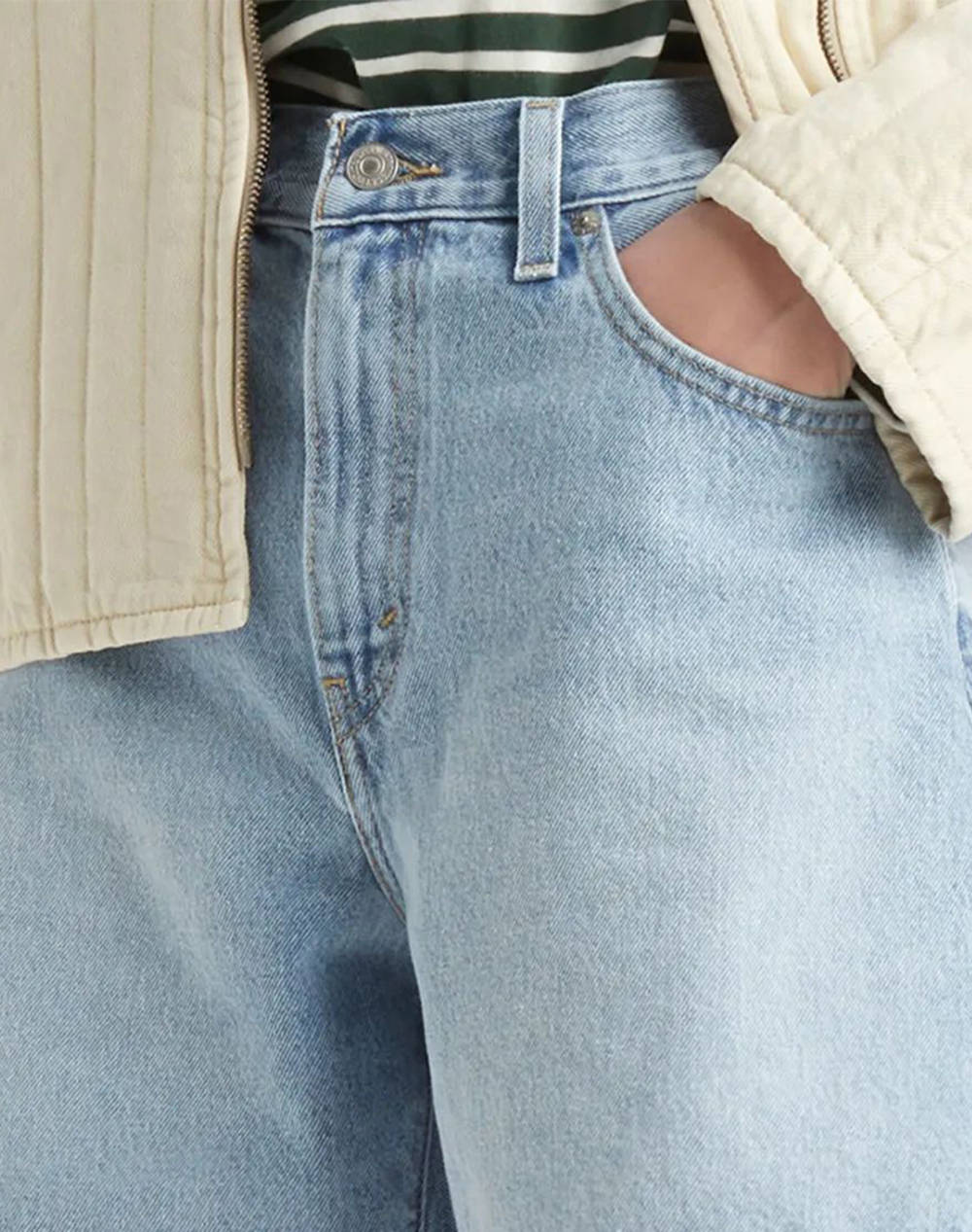 LEVIS HIGH BAGGY SHORT