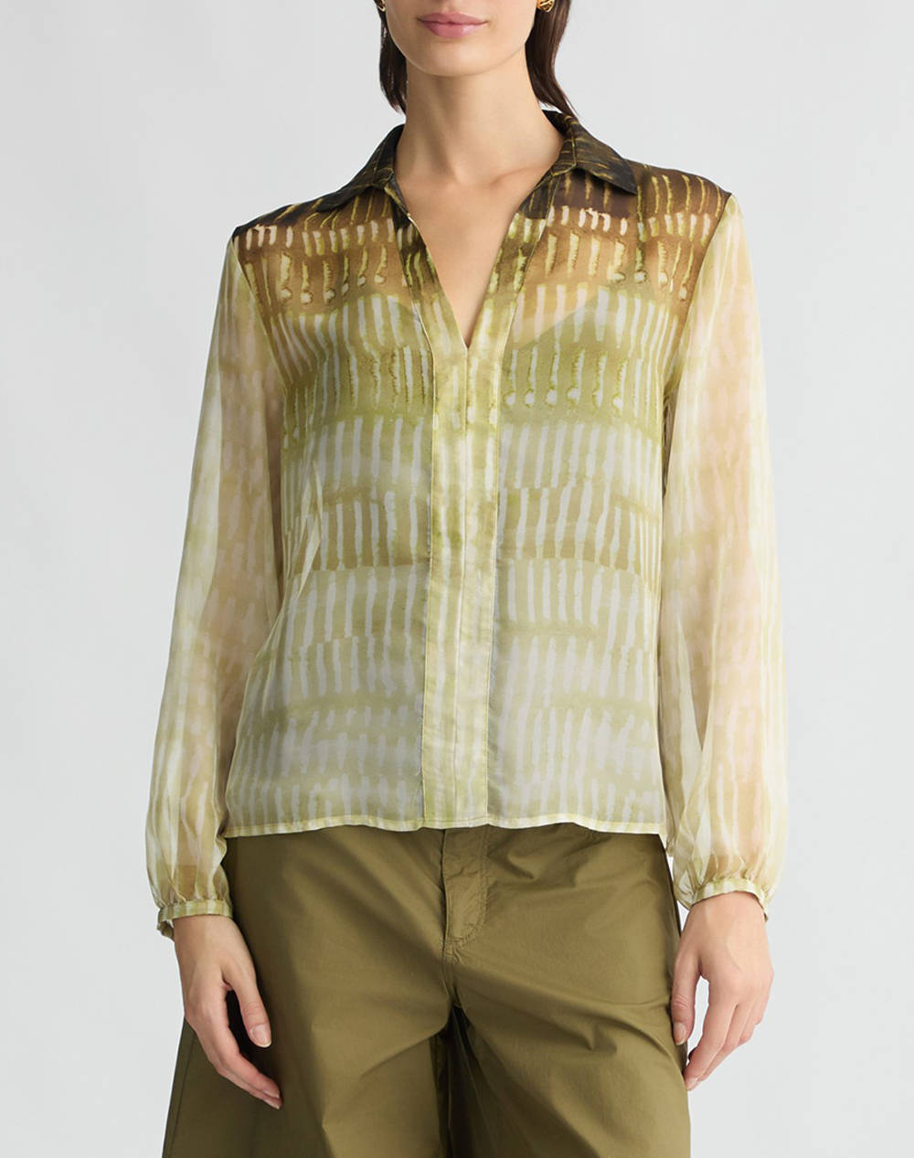 LIU JO WHITE_WA5C57__CAMICIA TS M/L CAMASA DE DAMA