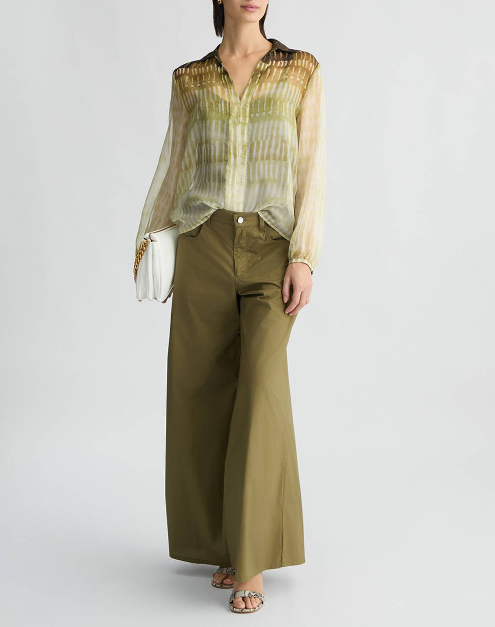 LIU JO WHITE_WA5C57__CAMICIA TS M/L CAMASA DE DAMA