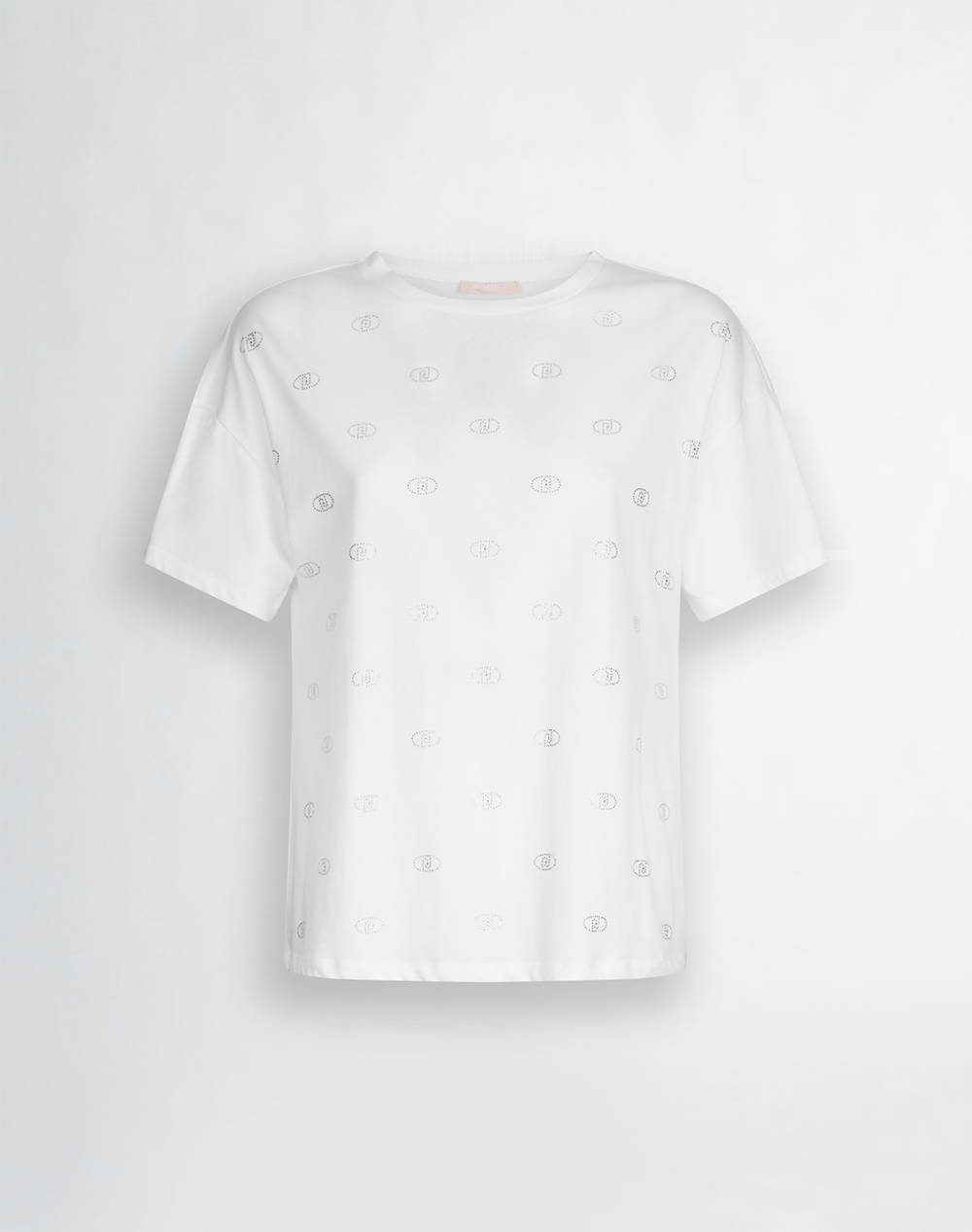 LIU JO WHITE_WA5J21__ECS T-SHIRT MODA M/C BLUZA DE DAMA