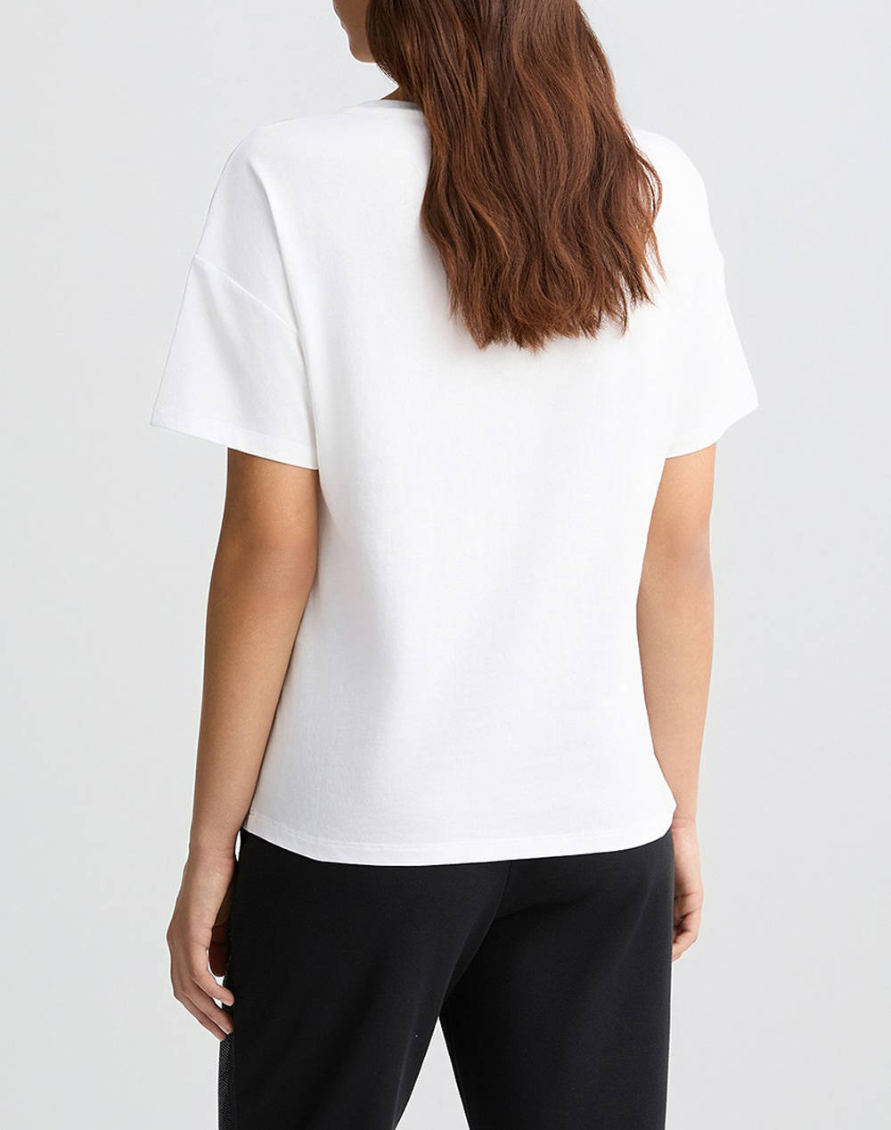 LIU JO WHITE_WA5J21__ECS T-SHIRT MODA M/C BLUZA DE DAMA