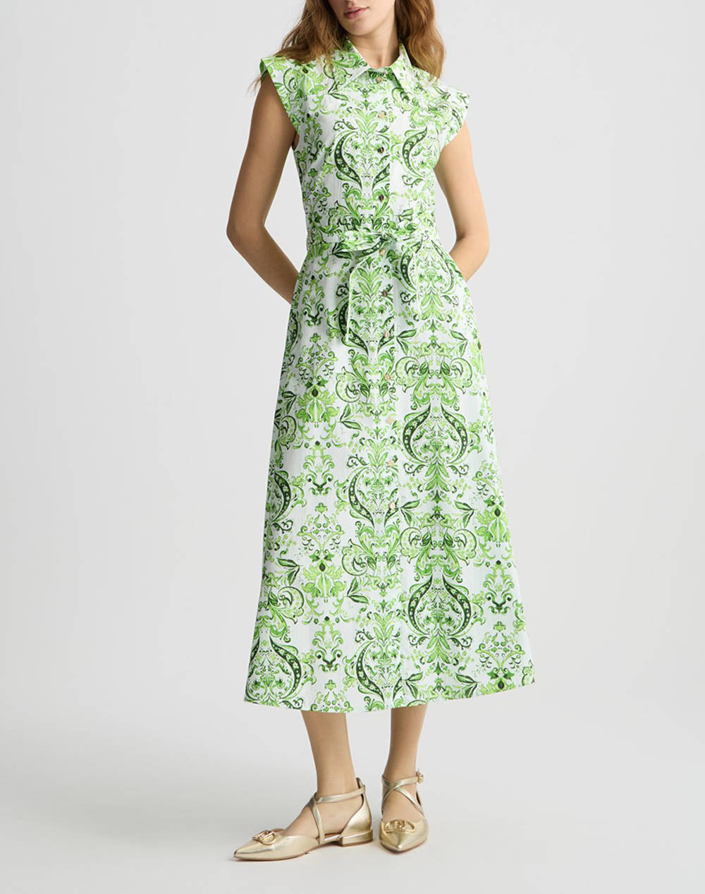 LIU JO WHITE_WA5C88__3.0 ABITO CHEMISIER S/M ROCHIE DE DAMA