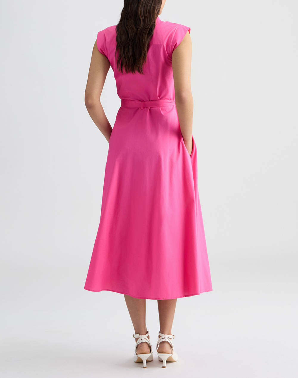 LIU JO WHITE_WA5C88__3.0 ABITO CHEMISIER S/M ROCHIE DE DAMA