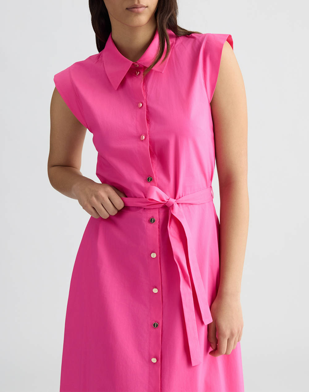 LIU JO WHITE_WA5C88__3.0 ABITO CHEMISIER S/M ROCHIE DE DAMA
