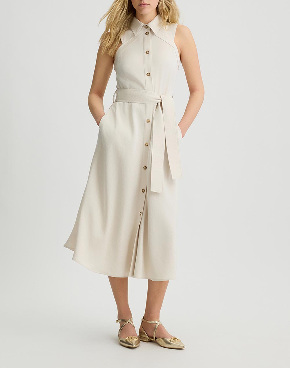 LIU JO WHITE_WA5C85__3.0 ABITO VISCOSA ROCHIE DE DAMA