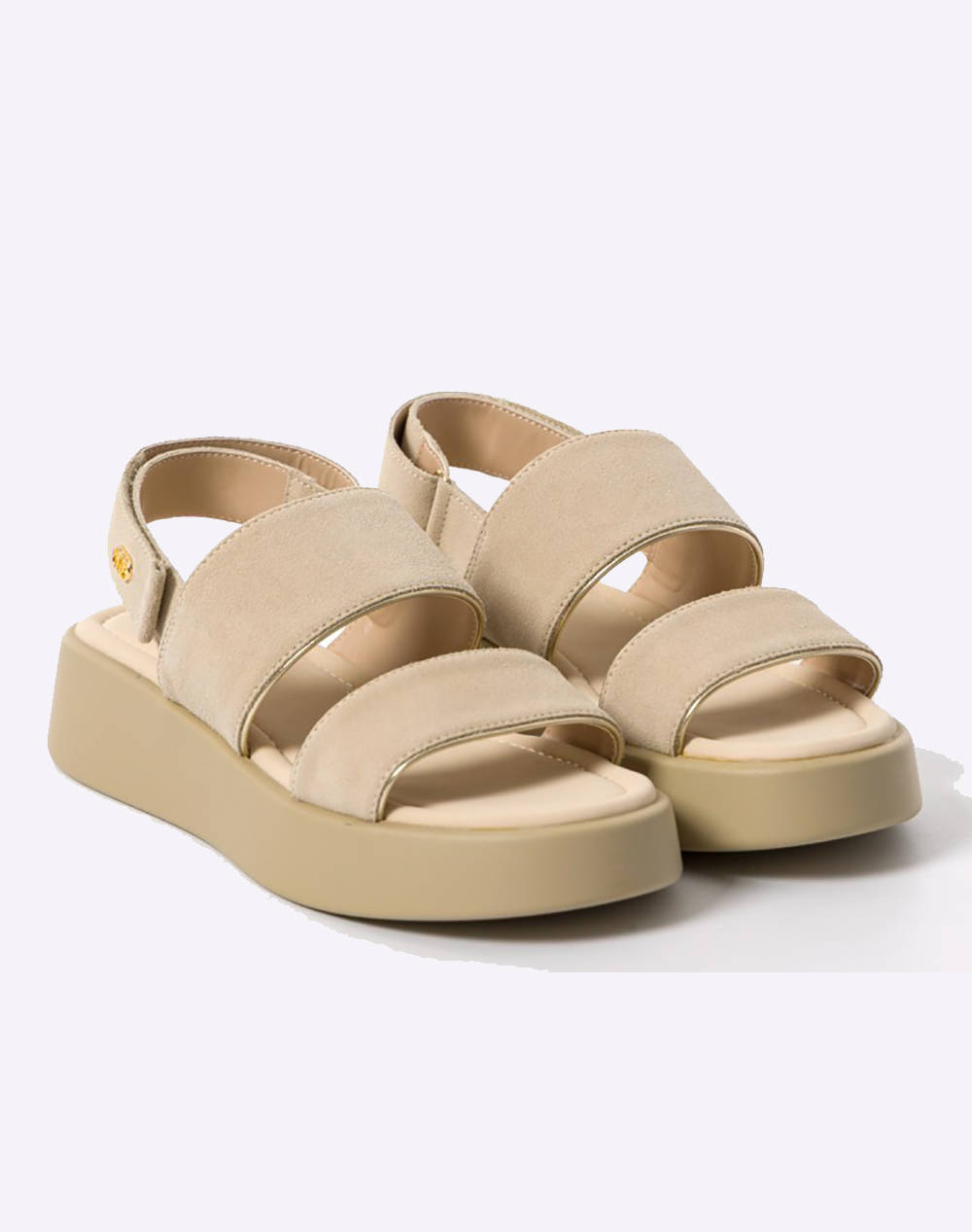 LIUJO DRESS_2 AMBER 01 - SANDAL COW SUEDE INCALTAMINE DE DAMA