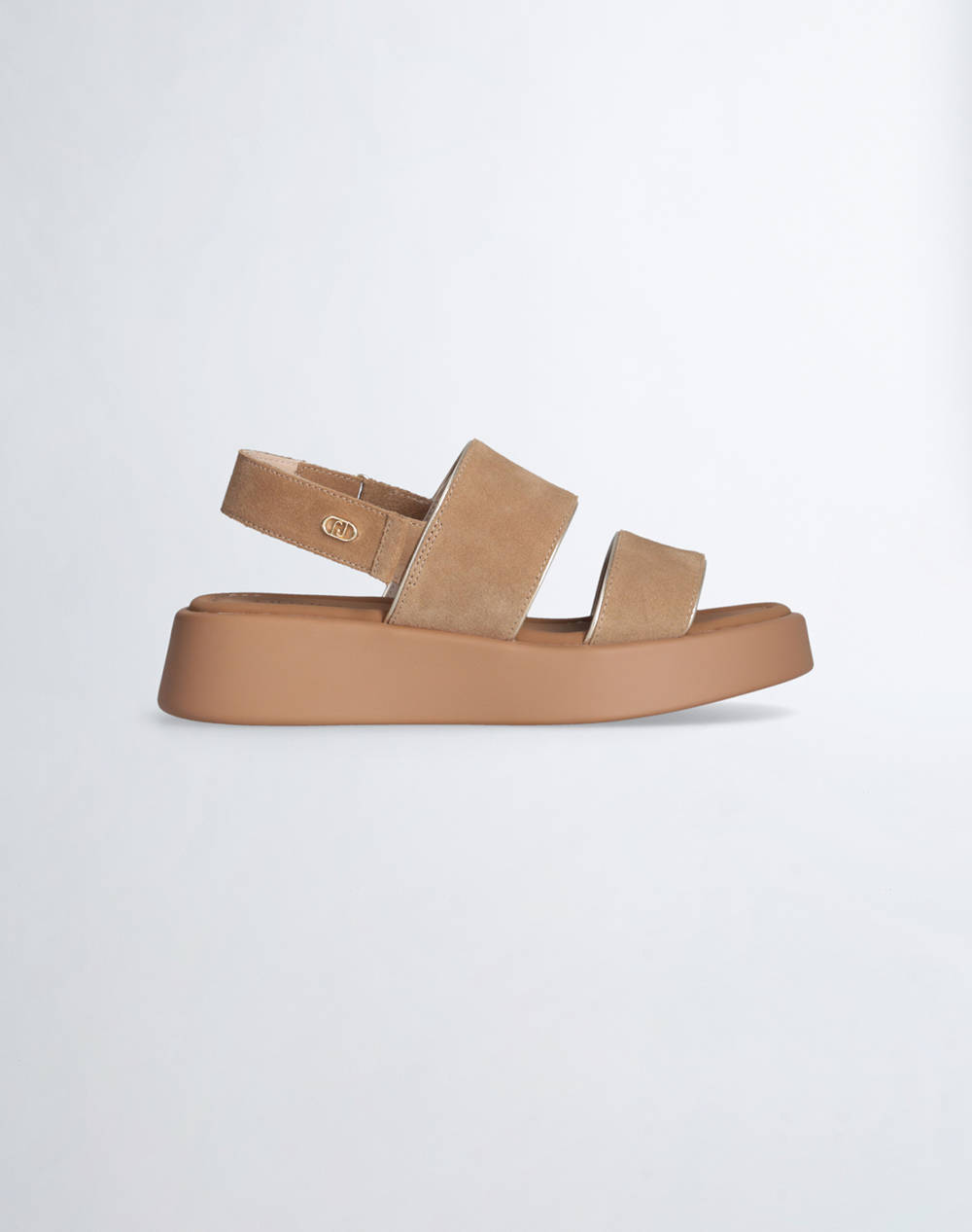 LIUJO DRESS_2 AMBER 01 - SANDAL COW SUEDE INCALTAMINE DE DAMA
