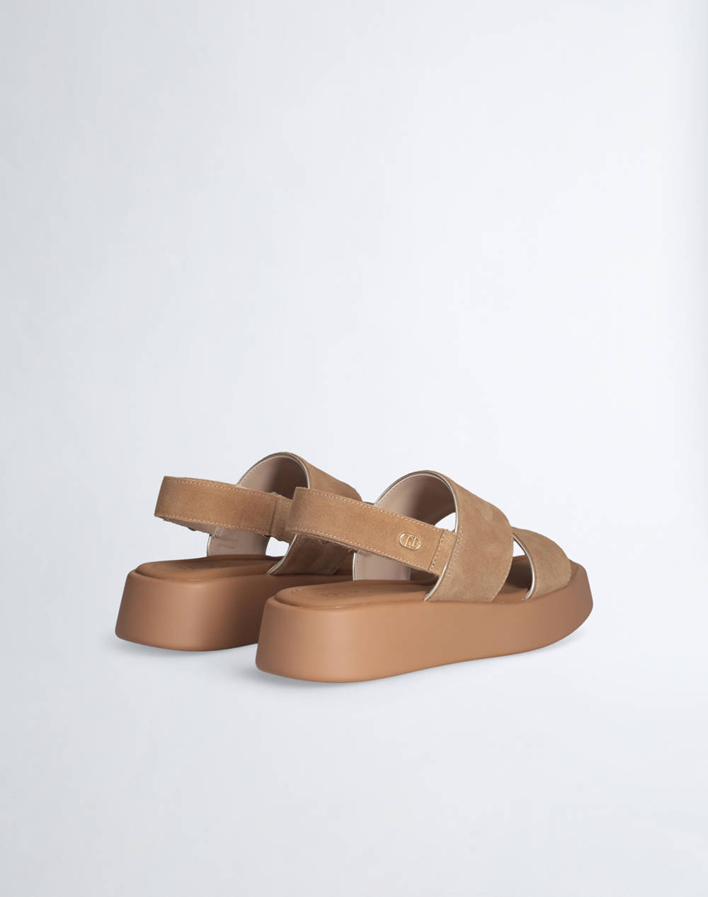 LIUJO DRESS_2 AMBER 01 - SANDAL COW SUEDE INCALTAMINE DE DAMA