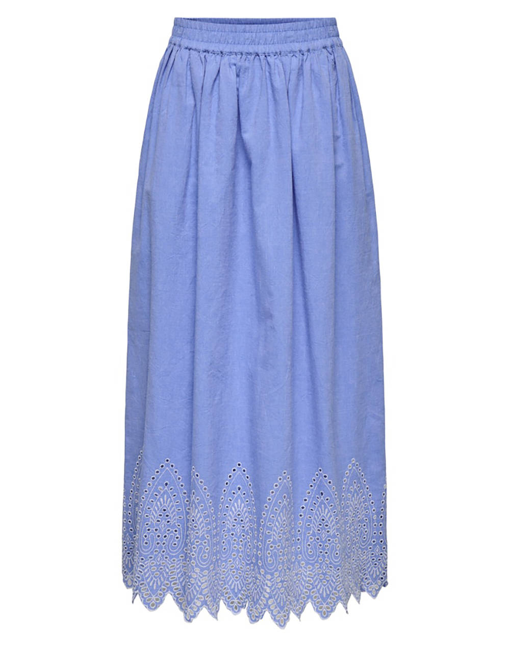 ONLY ONLTULUM EMB MAXI SKIRT WVN