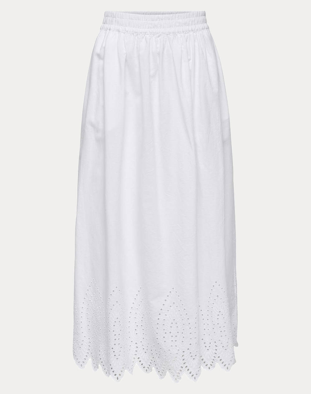 ONLY ONLTULUM EMB MAXI SKIRT WVN