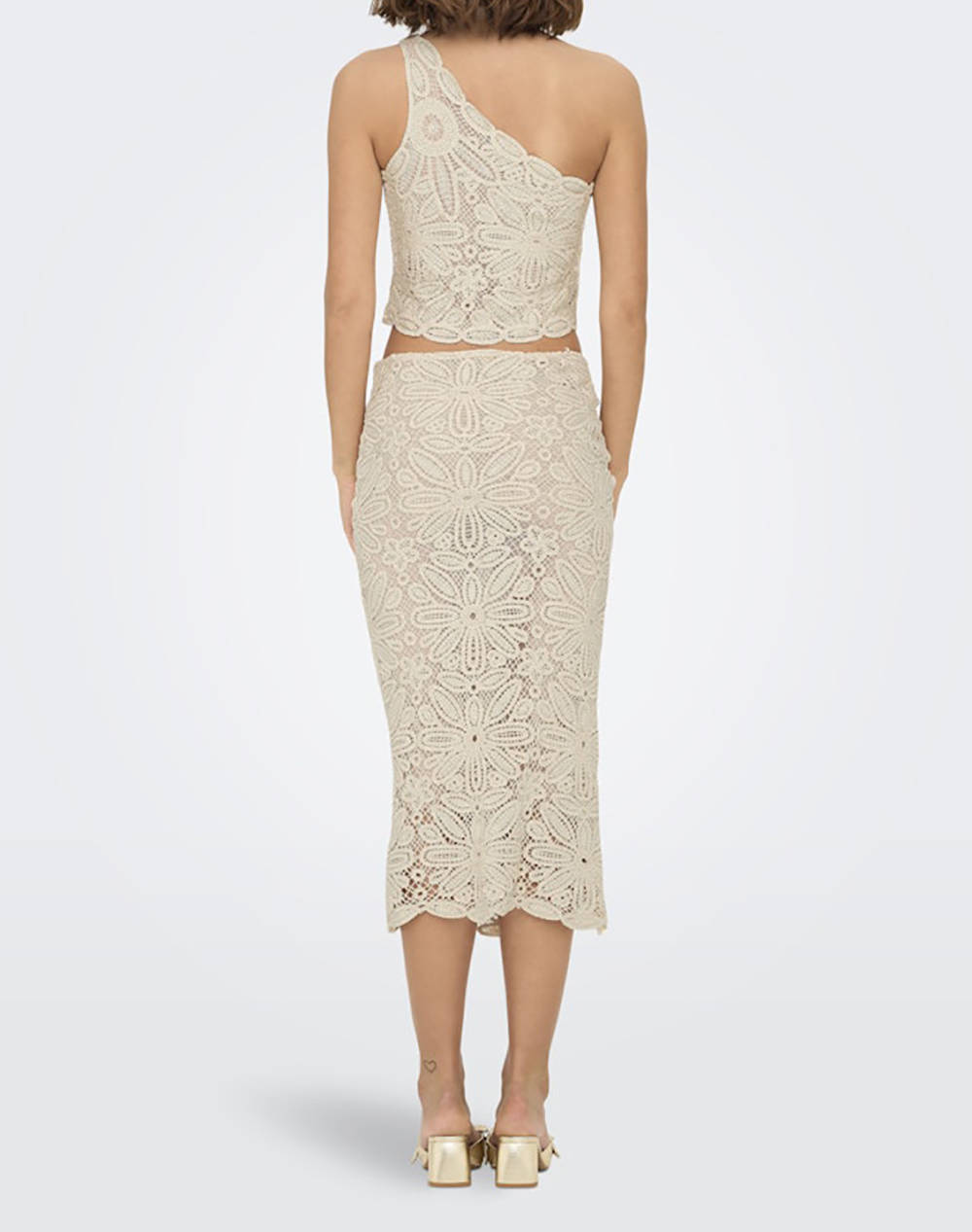 ONLY ONLALBERTE MW LONG SKIRT WVN