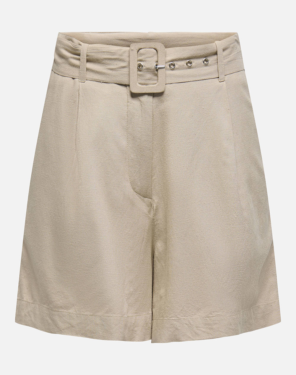 ONLY ONLJAKIRI LINEN BUCKLE SHORTS PTM