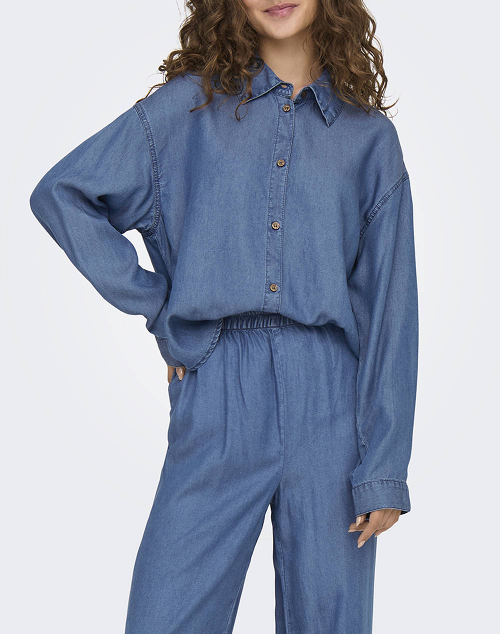 ONLY ONLCHARIS LIFE LS SHIRT CC WVN