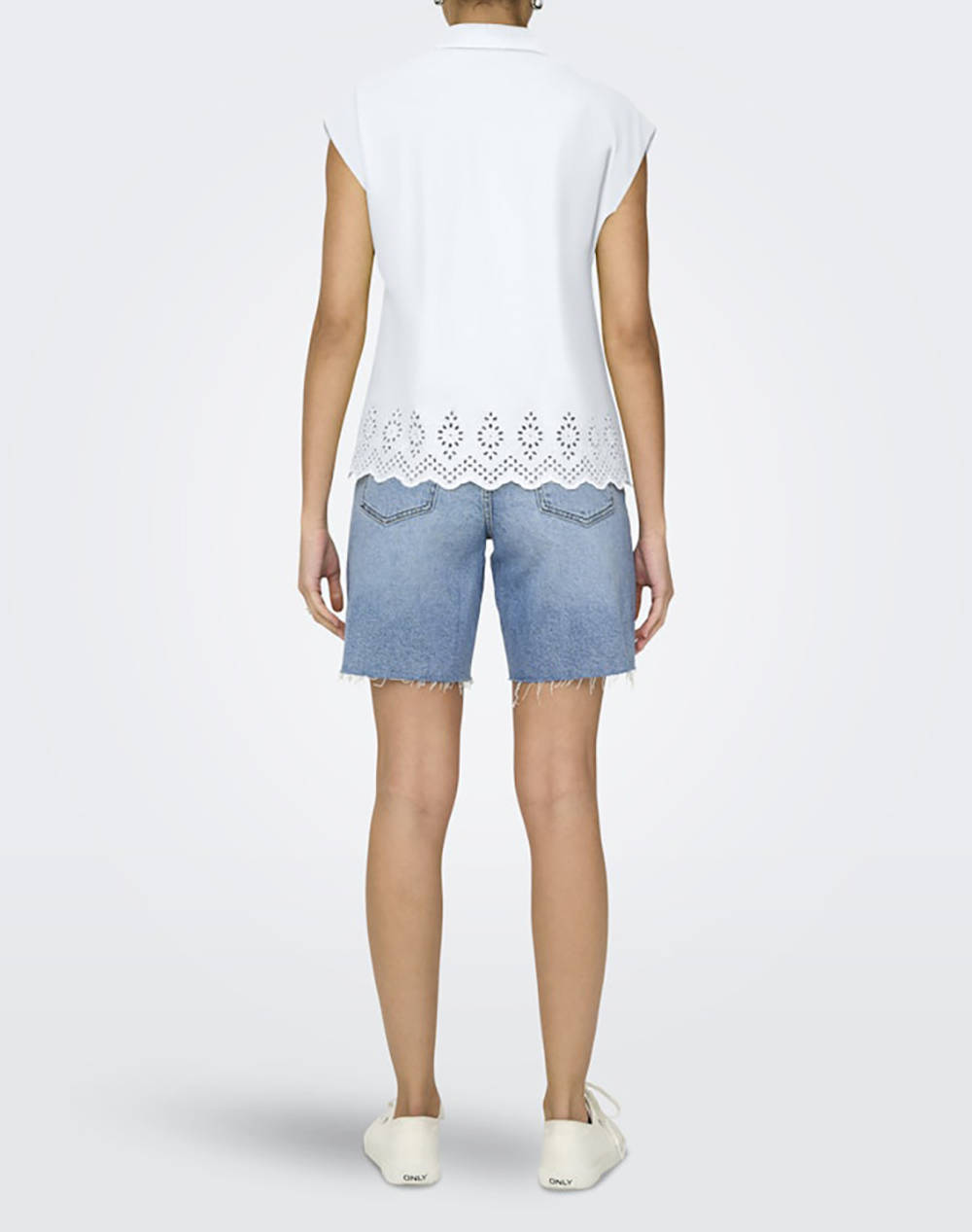 ONLY ONLLOU LIFE EMB S/S SHIRT PTM
