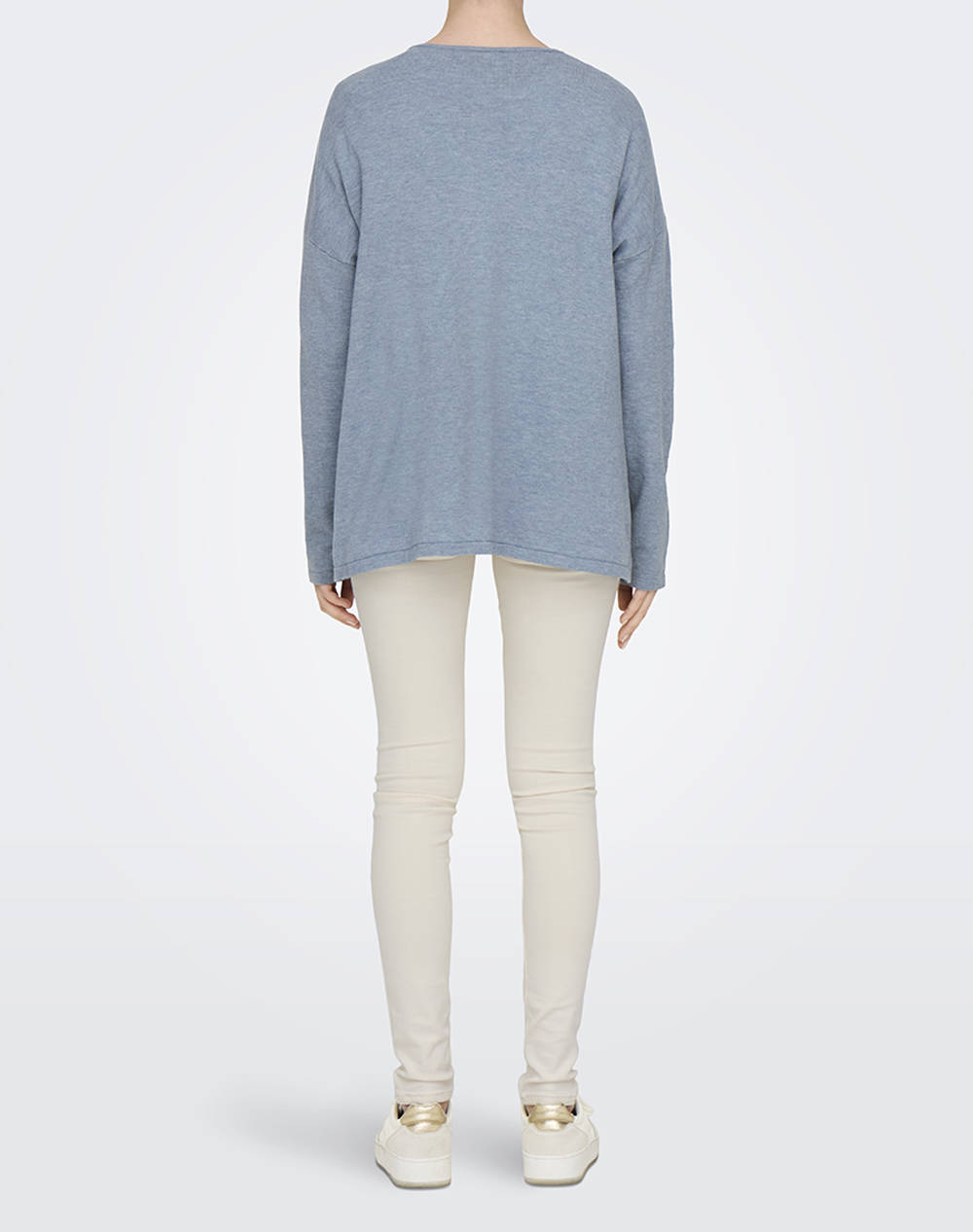 ONLY ONLAMALIO LIFE LS V-NECK KNT