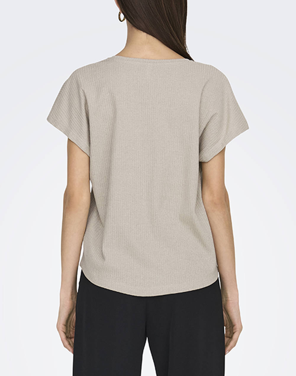 ONLY ONLASIA S/S V-NECK TOP CC JRS