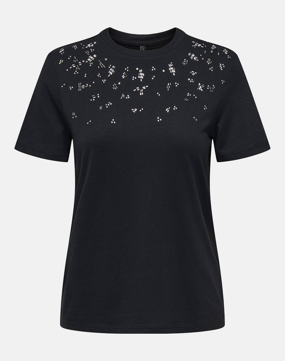 ONLY ONLPARKER S/S O-NECK BLING TOP BOX JRS