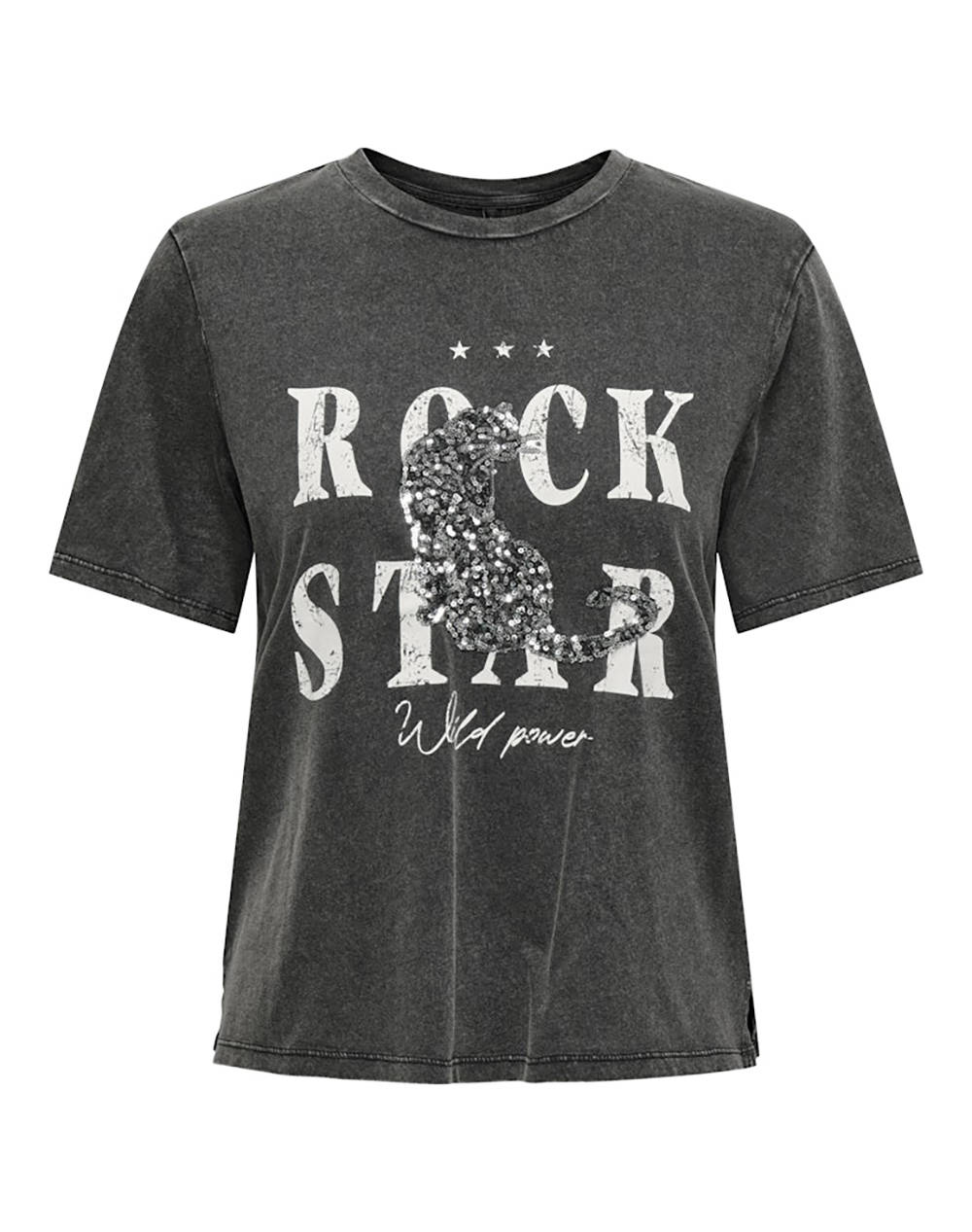 ONLY ONLLUCY LIFE S/S TIGERS TOP BOX JRS