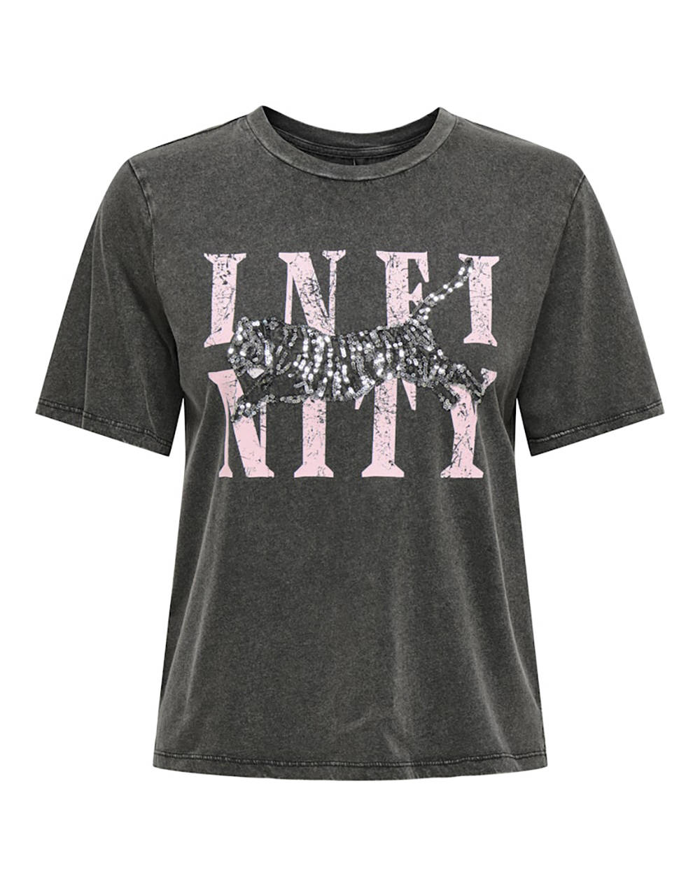 ONLY ONLLUCY LIFE S/S TIGERS TOP BOX JRS