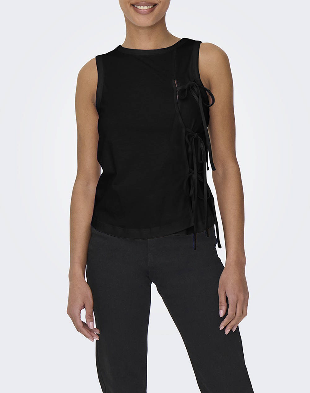 ONLY ONLWILL LIFE S/L TIE TOP JRS