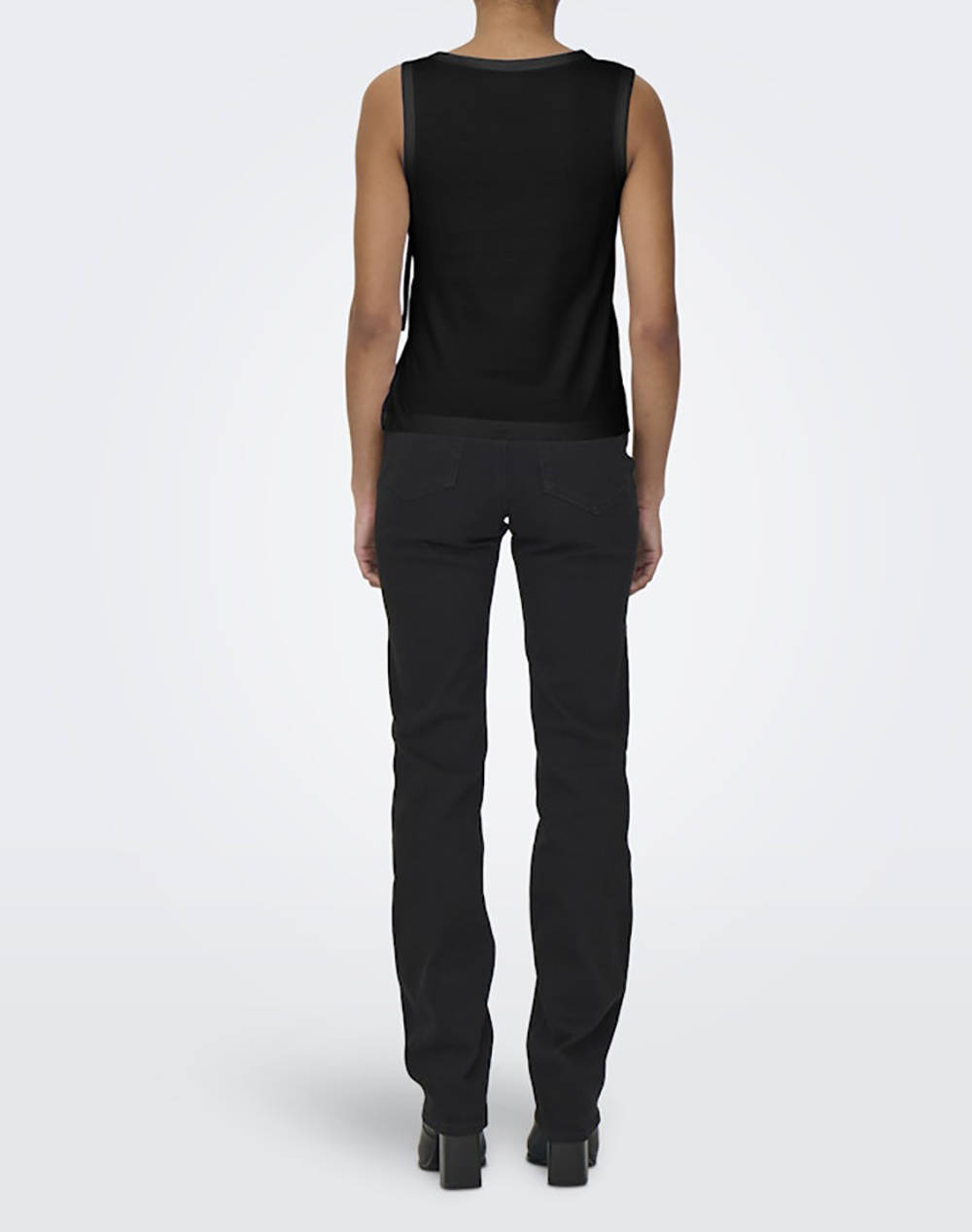 ONLY ONLWILL LIFE S/L TIE TOP JRS