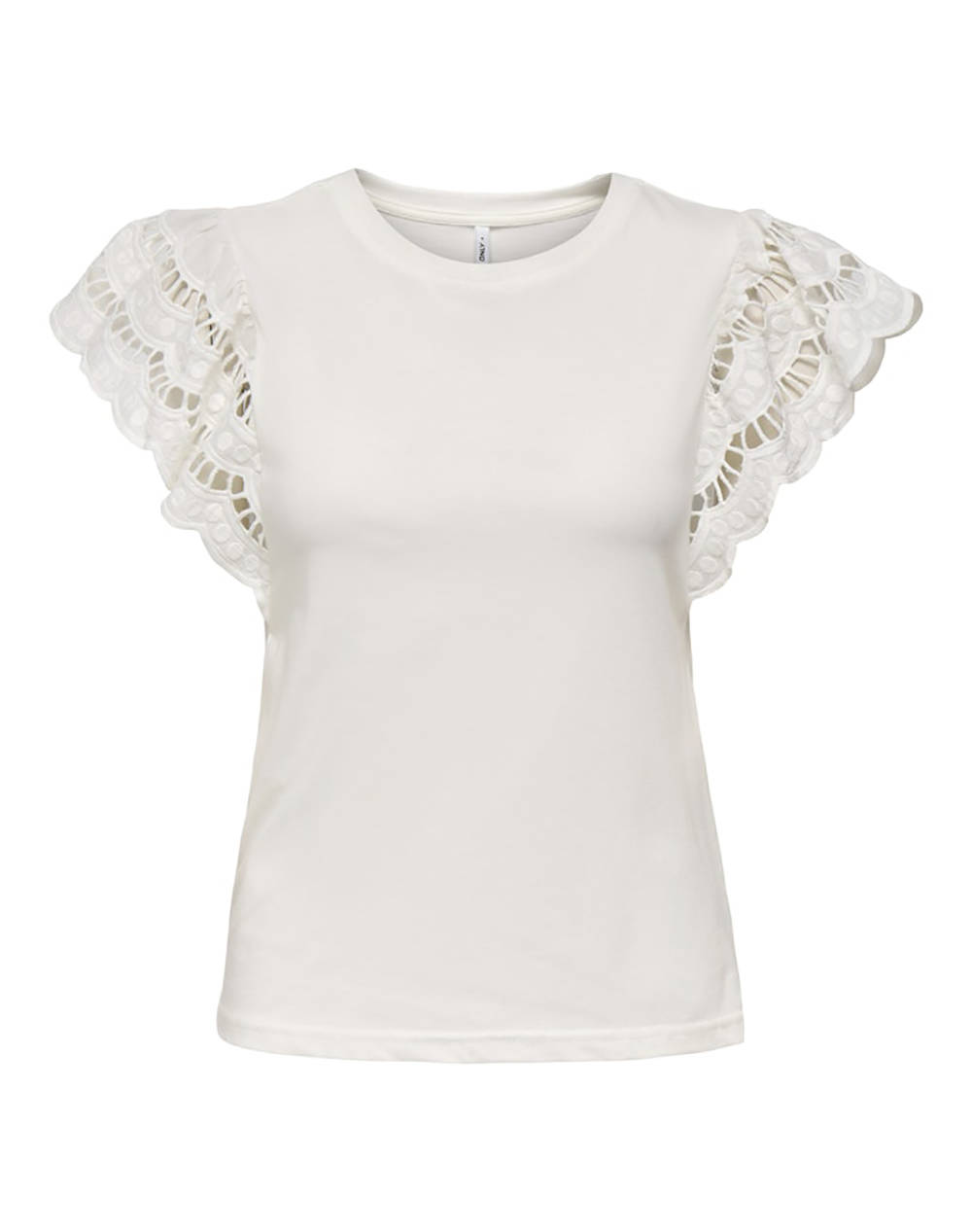 ONLY ONLMACY S/S O-NECK MIX TOP BOX JRS