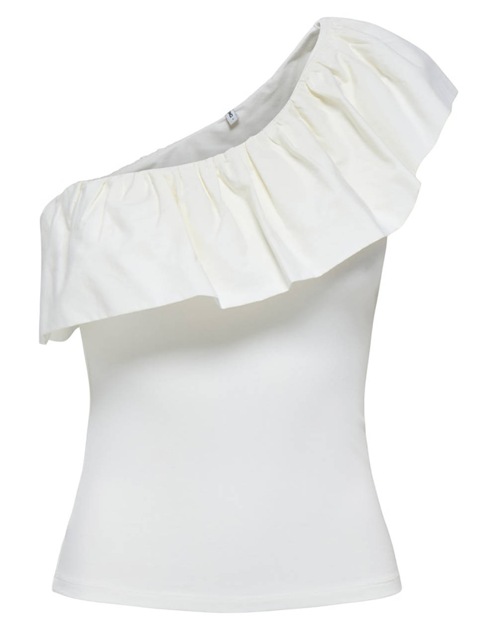 ONLY ONLSOFFY ONE SHOULDER MIX TOP BOX JRS