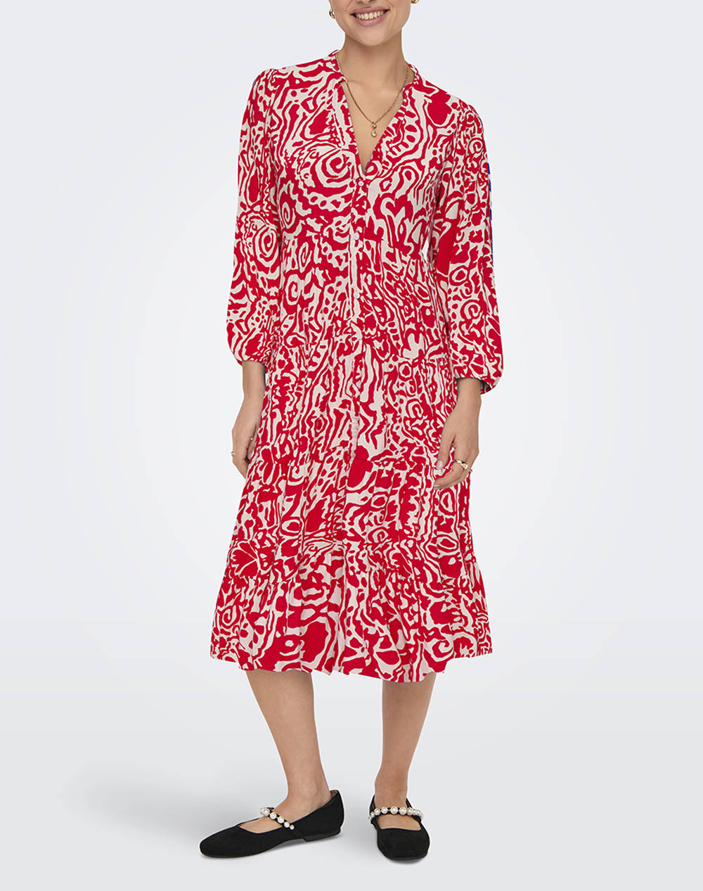 ONLY ONLMILANA 7/8 DRESS WVN NOOS