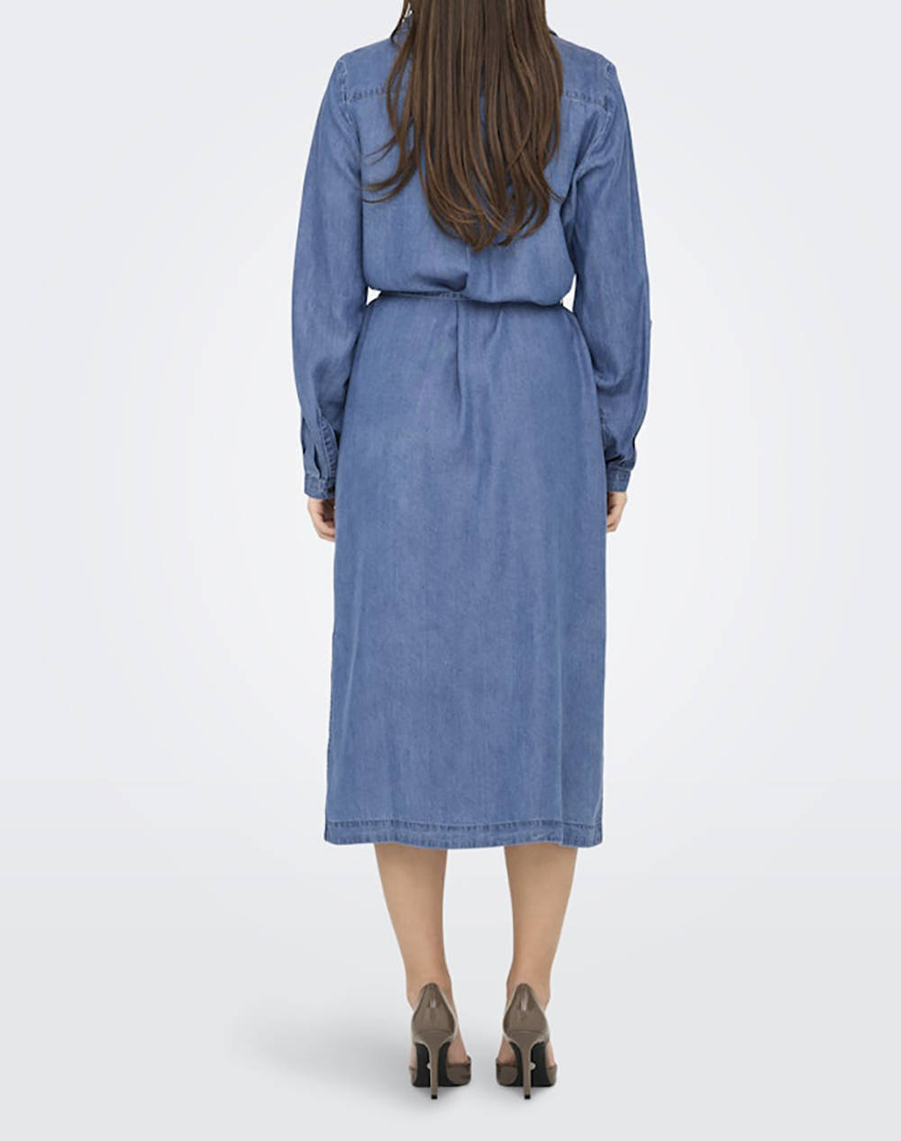 ONLY ONLCHARIS LIFE LS BEL SHIRT DRESS CC WVN