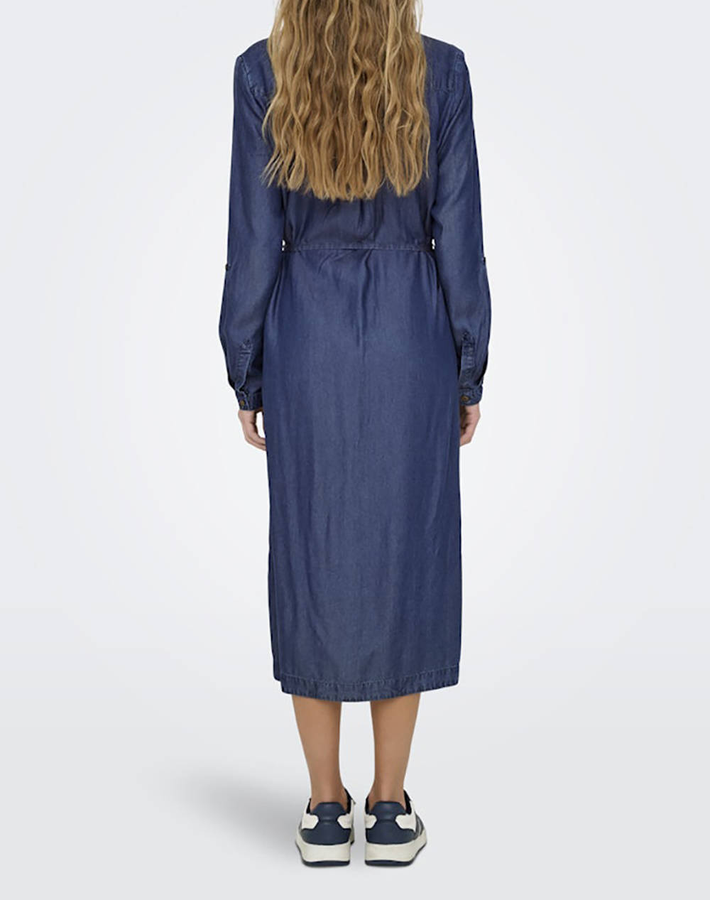 ONLY ONLCHARIS LIFE LS BEL SHIRT DRESS CC WVN