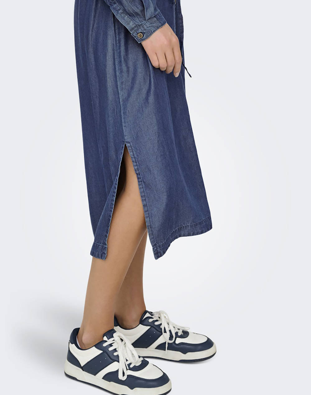 ONLY ONLCHARIS LIFE LS BEL SHIRT DRESS CC WVN