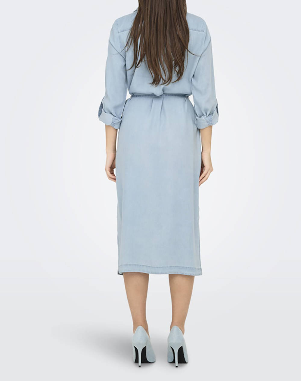 ONLY ONLCHARIS LIFE LS BEL SHIRT DRESS CC WVN