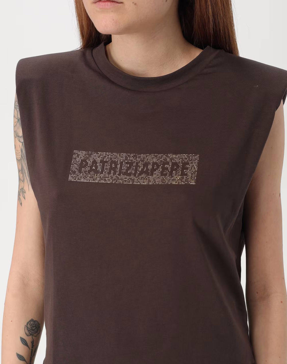 PATRIZIA PEPE MAGLIA/T-SHIRT BLUZA DE DAMA