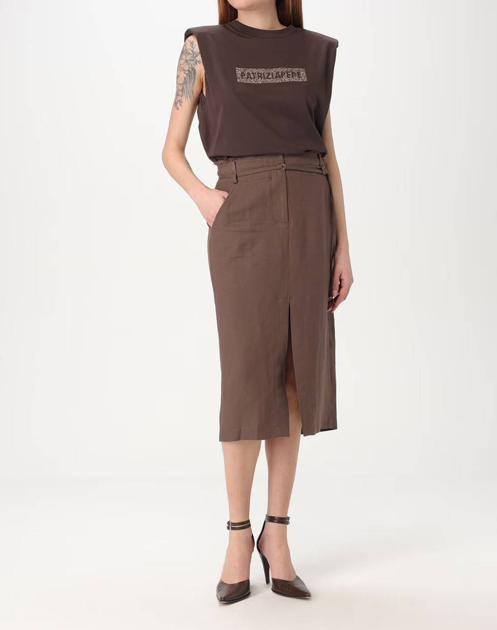 PATRIZIA PEPE MAGLIA/T-SHIRT BLUZA DE DAMA
