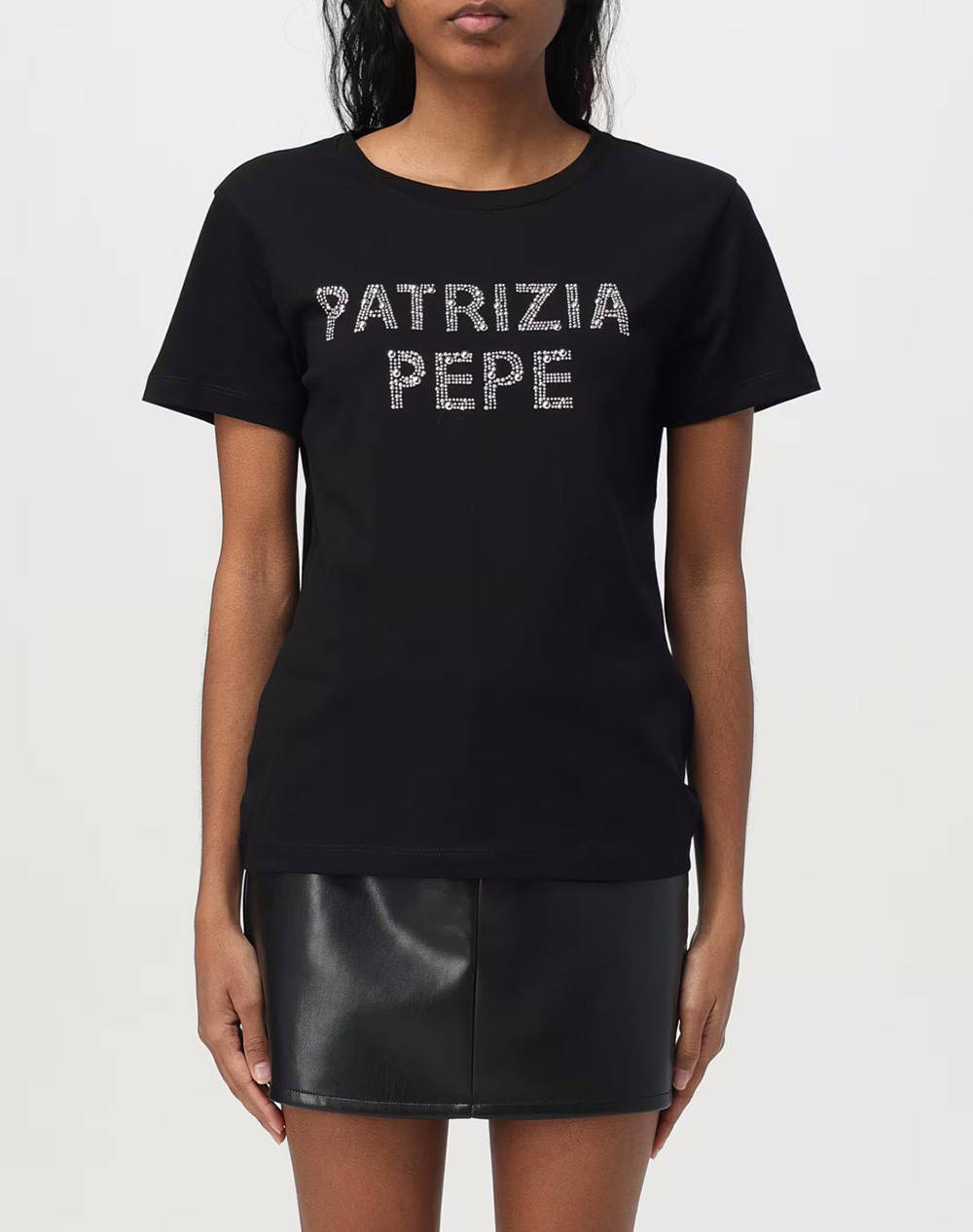 PATRIZIA PEPE MAGLIA/T-SHIRT ASPETTO GENERIC BLUZA DE DAMA