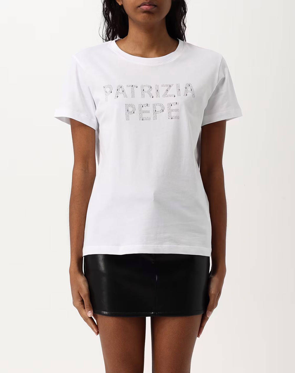 PATRIZIA PEPE MAGLIA/T-SHIRT ASPETTO GENERIC BLUZA DE DAMA