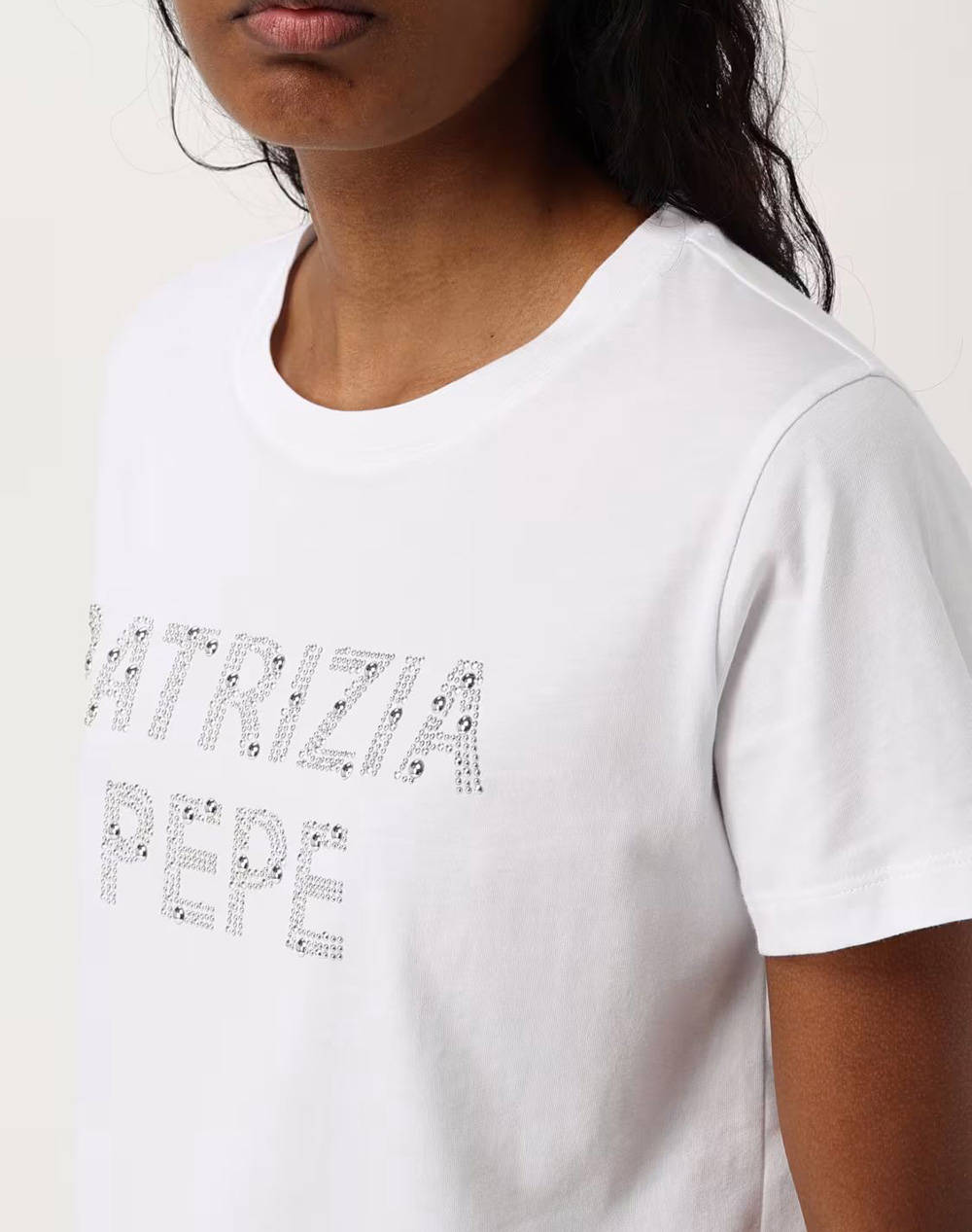 PATRIZIA PEPE MAGLIA/T-SHIRT ASPETTO GENERIC BLUZA DE DAMA