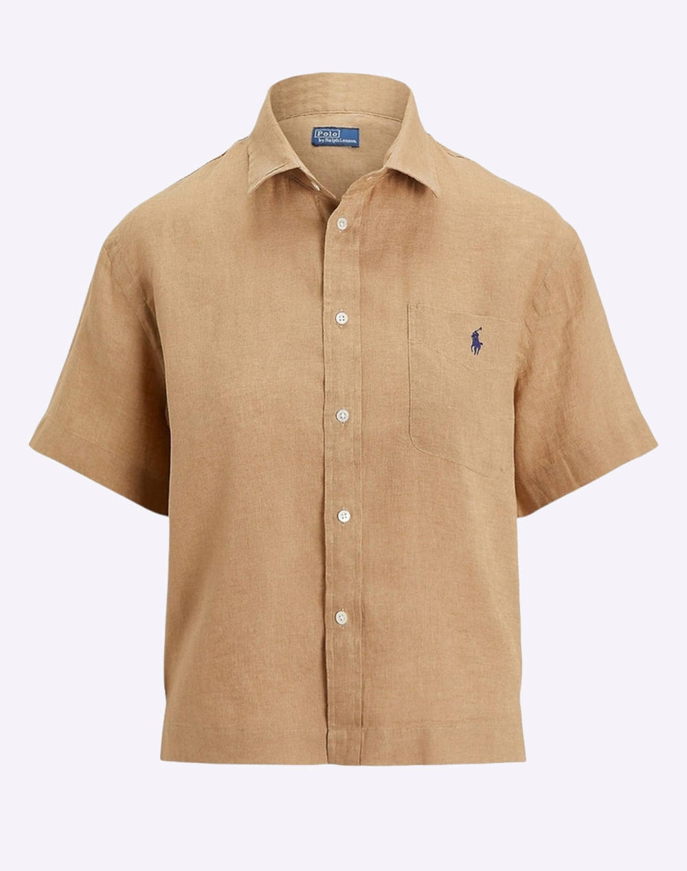 RALPH LAUREN SS SAYNA ST-LONG SLEEVE-BUTTON FRONT SHIRT
